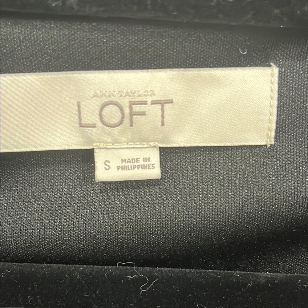 Ann Taylor black polka dot dress - Picture 2 of 3